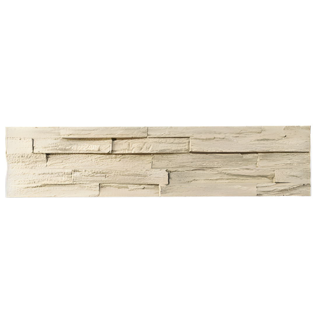 Baldosa de Concreto Piedra Ardesia Beige 12 X 50